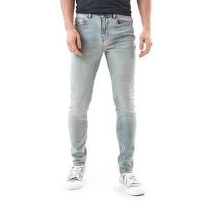 NEW DIESEL d-amny skinny fit denim jeans in light blue